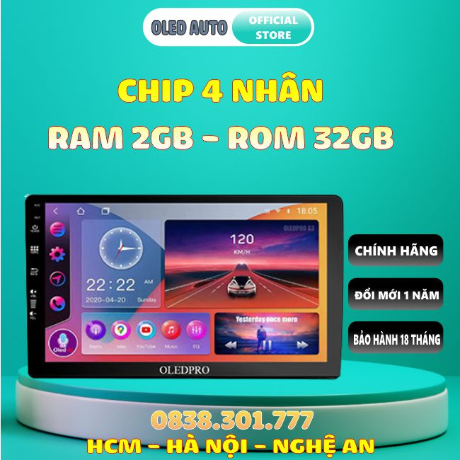 Màn Hình DVD Android Ô Tô OLED C2 NEW