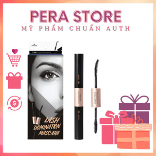 Mascara 2 đầu dài và cong mi vacosi - vacosi natural lash domination mascara