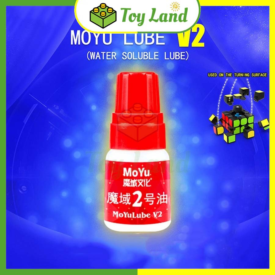 Dầu Bôi Trơn Rubik MoYu Lube V1 V2 Silicon Based Rubic Đồ Chơi