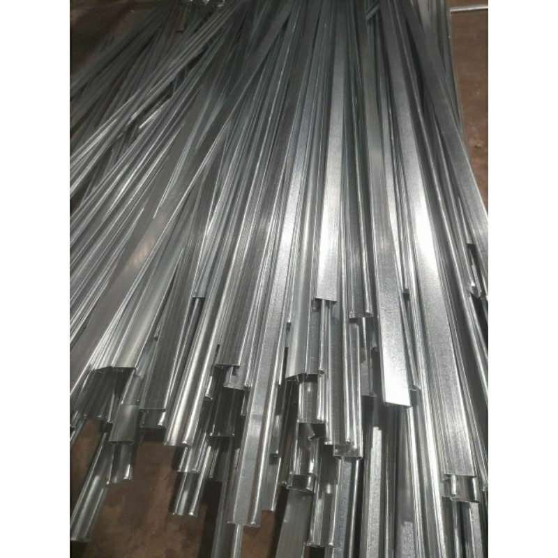Combo 1 mét gồm thanh nẹp +ziczac nhà màng, nhà kính. Độ dày 0.50mm