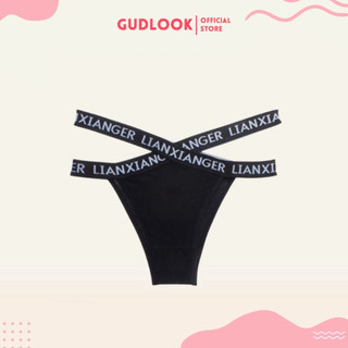 Quần lót Thể Thao nữ GUDLOOK cạp X 2 tầng cá tính chữ lian sexy