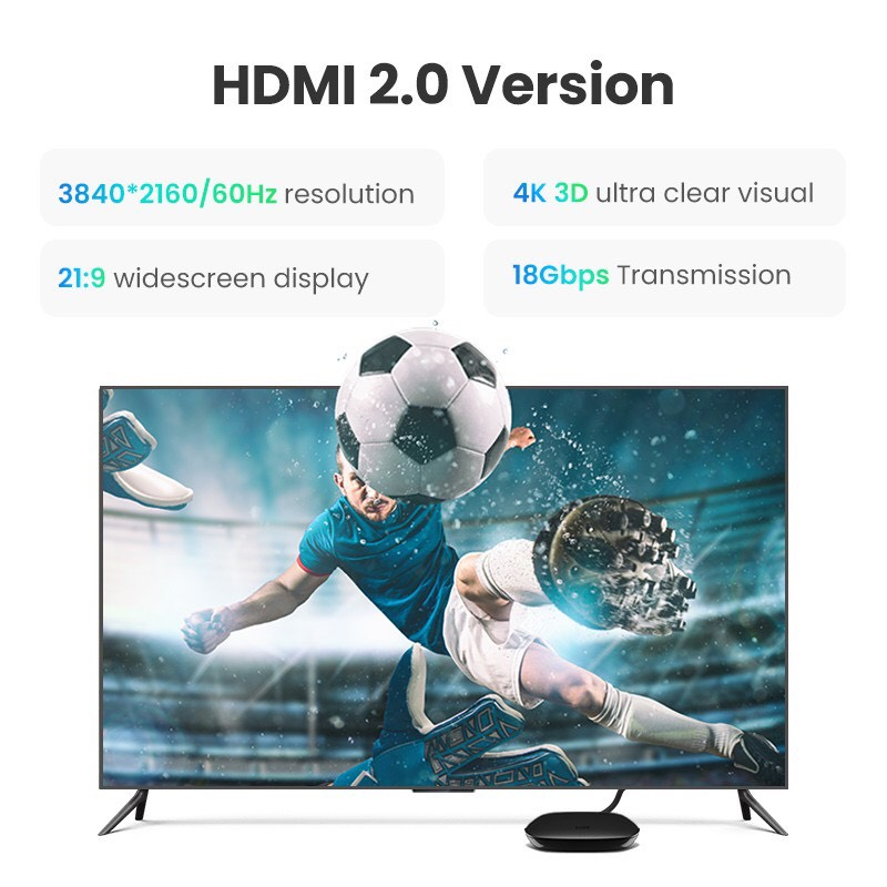 Cáp HDMI 4K cao cấp dài 0.5M, 1M, 1,5M, 2M, 3M, 5M
