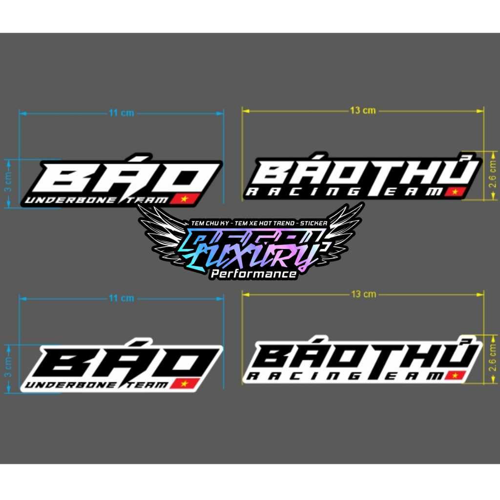 Tem báo underbone team , Báo thủ