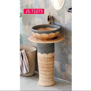 Đôn chậu gốm sứ mỹ thuật
