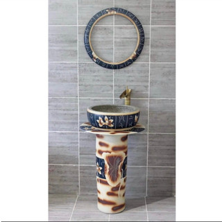 Đôn chậu gốm sứ mỹ thuật