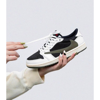 giày thể thao jd1 travis scott OG Selecta bisso, giày jd trắng đen rêu