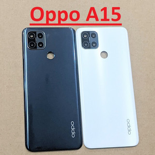 Nắp lưng, vỏ lưng sau oppo a15 zin new, ốp vỏ mặt sau linh kiện thay thế