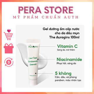[MINI] KEM DƯỠNG SÁNG DA THE AURAGINS SKIN RESCUE BRIGHTENING GEL CREAM 10ml