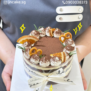 Bánh Phô Mai TIRAMISU CAKE - Cacao sponge and Mascarpone cream