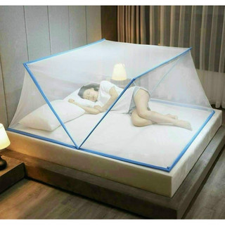 Màn chụp khung xếp gấp gọn tiện lợi