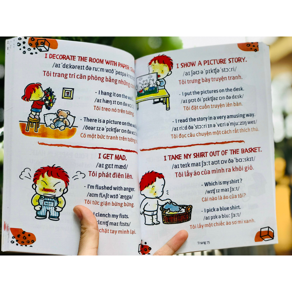 900 câu giao tiếp cho mẹ và bé A5 - tặng file mp3