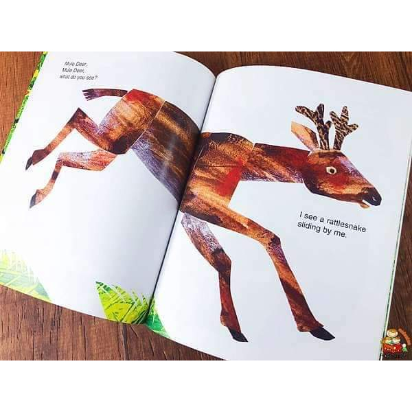 Brown Bear What do you see? Combo 4q A5 tặng file mp3