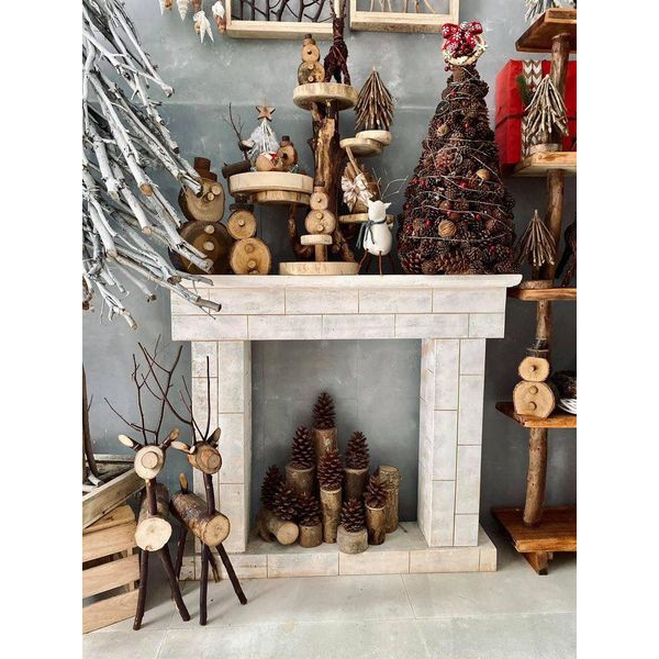 Lò Sưởi Gạch Nhỏ