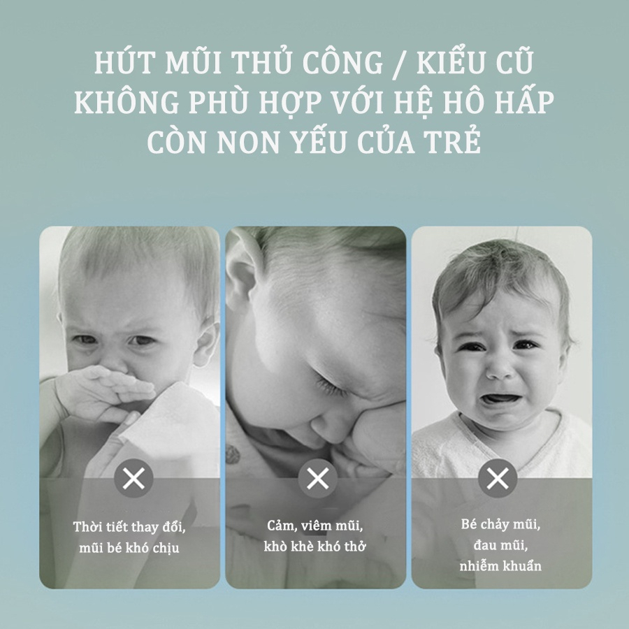 Máy Hút Mũi Kamidi Smart Cho Bé Kèm Phát Nhạc Cao Cấp