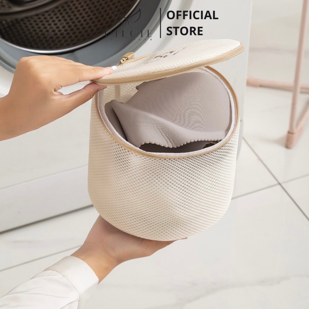 Túi Lưới Giặt Đồ Lót Cho Máy Giặt CieCie Underwear hai lớp dày dặn PK