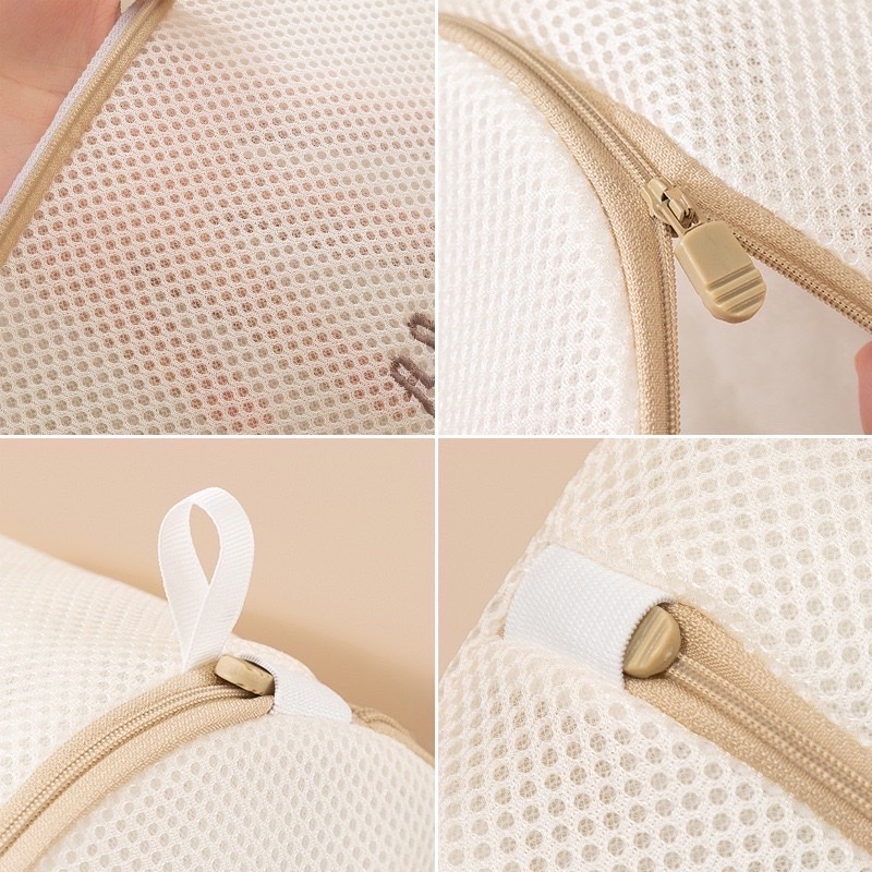 Túi Lưới Giặt Đồ Lót Cho Máy Giặt CieCie Underwear hai lớp dày dặn PK