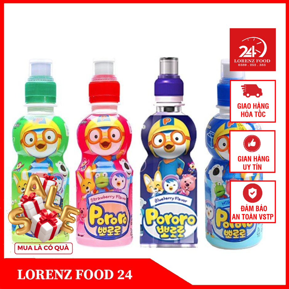 Nước Trái Cây Pororo 235ml Hàn Quốc