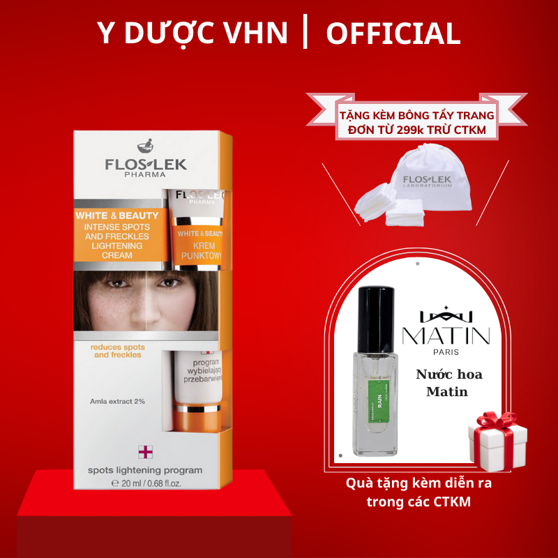 Chấm nám tàn nhan Floslek 20ml hỗ trợ làm sáng da giảm thâm nám chính hãng