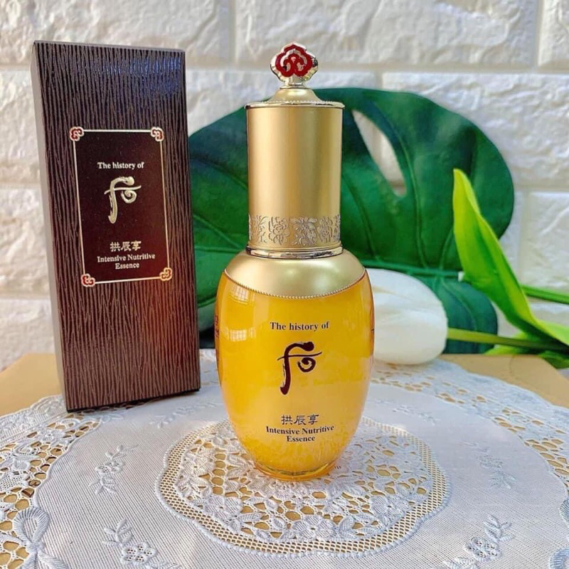 10 gói 1ml tinh chất Whoo vàng dưỡng ẩm nâng cơ chống lão hoá từ nhân sâm cao cấp intensive nutritive essence