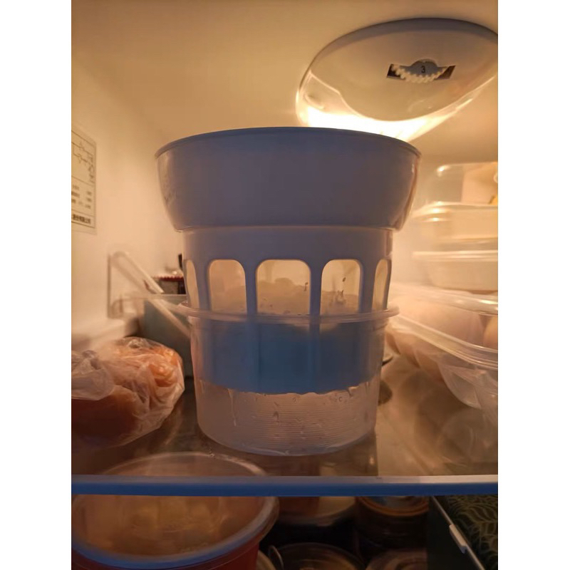 Set cốc lọc sữa chua hy lạp Bear chính hãng