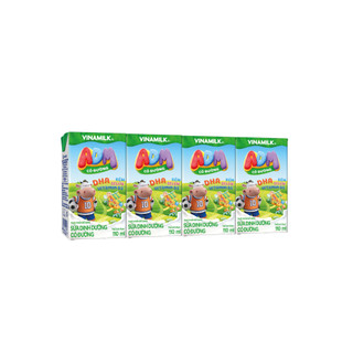 Sữa dinh dưỡng có đường vinamilk adm - lốc 4 hộp 110ml