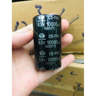 Tụ lọc nguồn 10000uf/63v chính hãng daewoo
