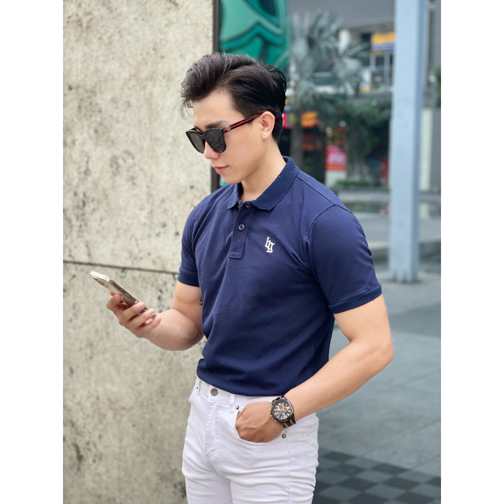 Áo Polo nam có cổ BASIC vải cá sấu cotton, nam tính, chỉn chu, sang trọng - BGREENSTORE
