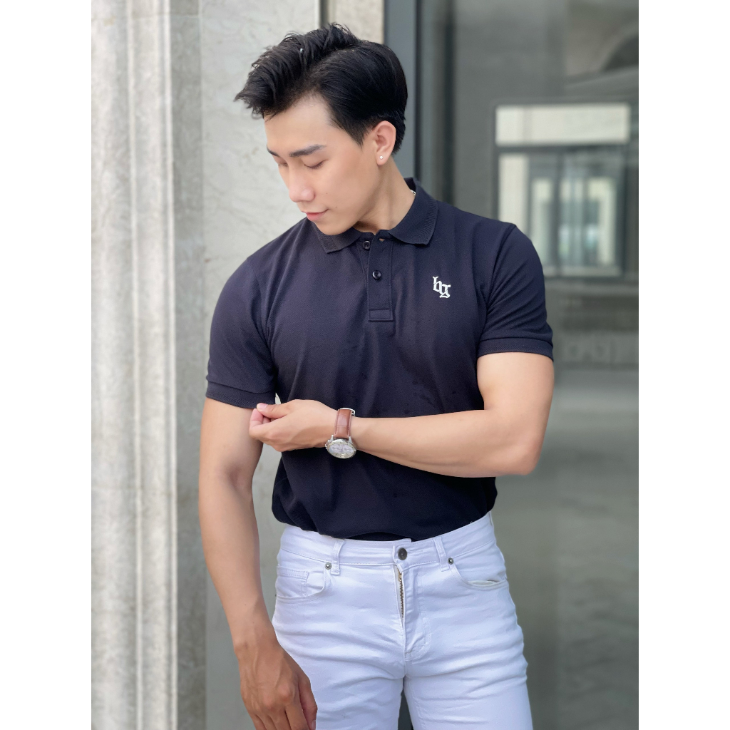 Áo Polo nam có cổ BASIC vải cá sấu cotton, nam tính, chỉn chu, sang trọng - BGREENSTORE