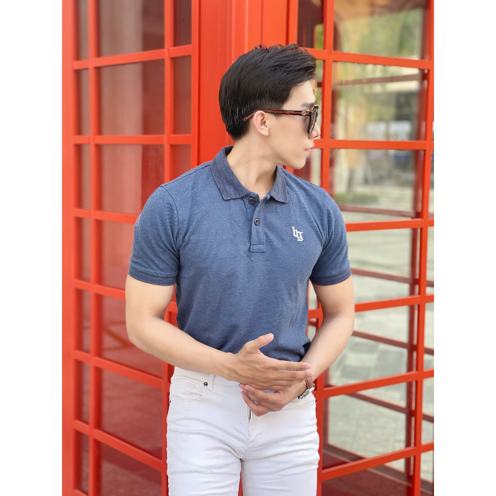 Áo Polo nam có cổ BASIC vải cá sấu cotton, nam tính, chỉn chu, sang trọng - BGREENSTORE