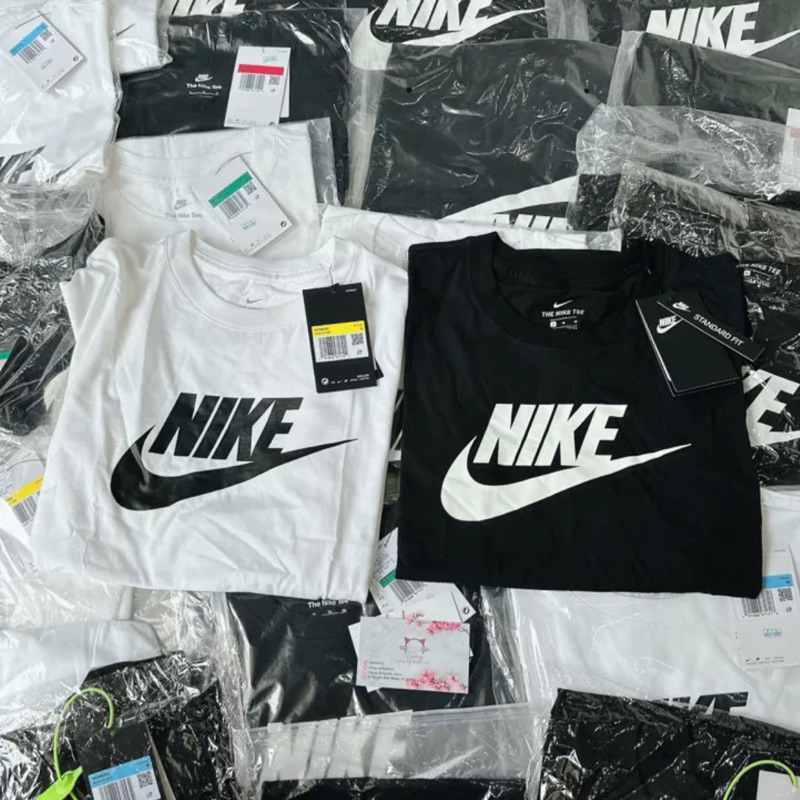 [CHÍNH HÃNG] Áo thun Nike Unisex nam nữ Basic logo lớn thoáng mát vải mịn