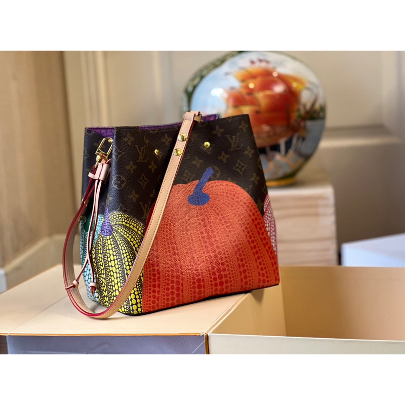 Túi quai xách LV Neo Neo bí ngô bộ sưu tập mới fullbox đẹp hoá đơn hoạ tiết độc đáo nha W266-26