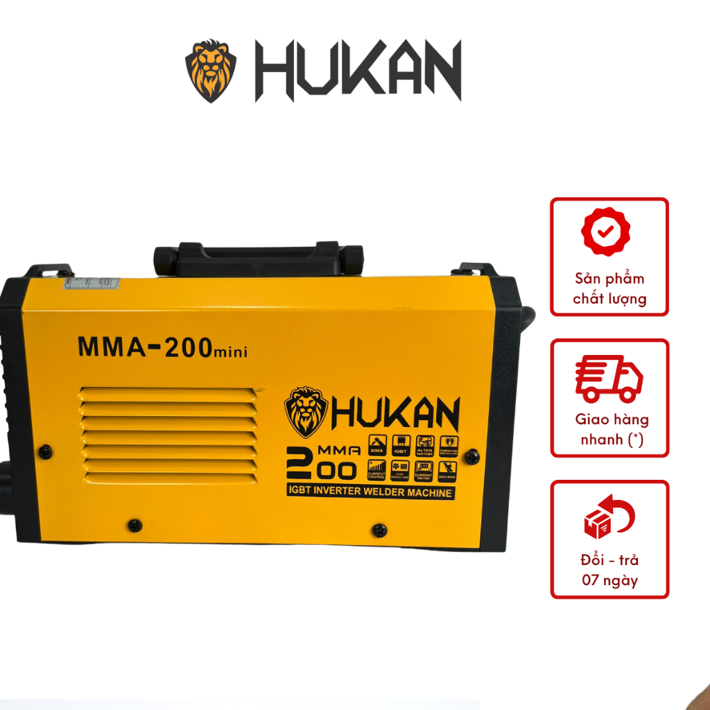 Máy hàn điện HUKAN MMA-200mini tiện dụng