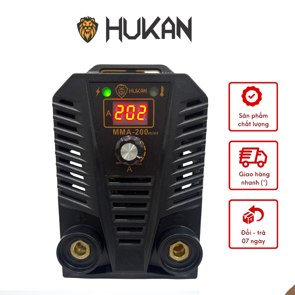 Máy hàn điện HUKAN MMA-200mini tiện dụng
