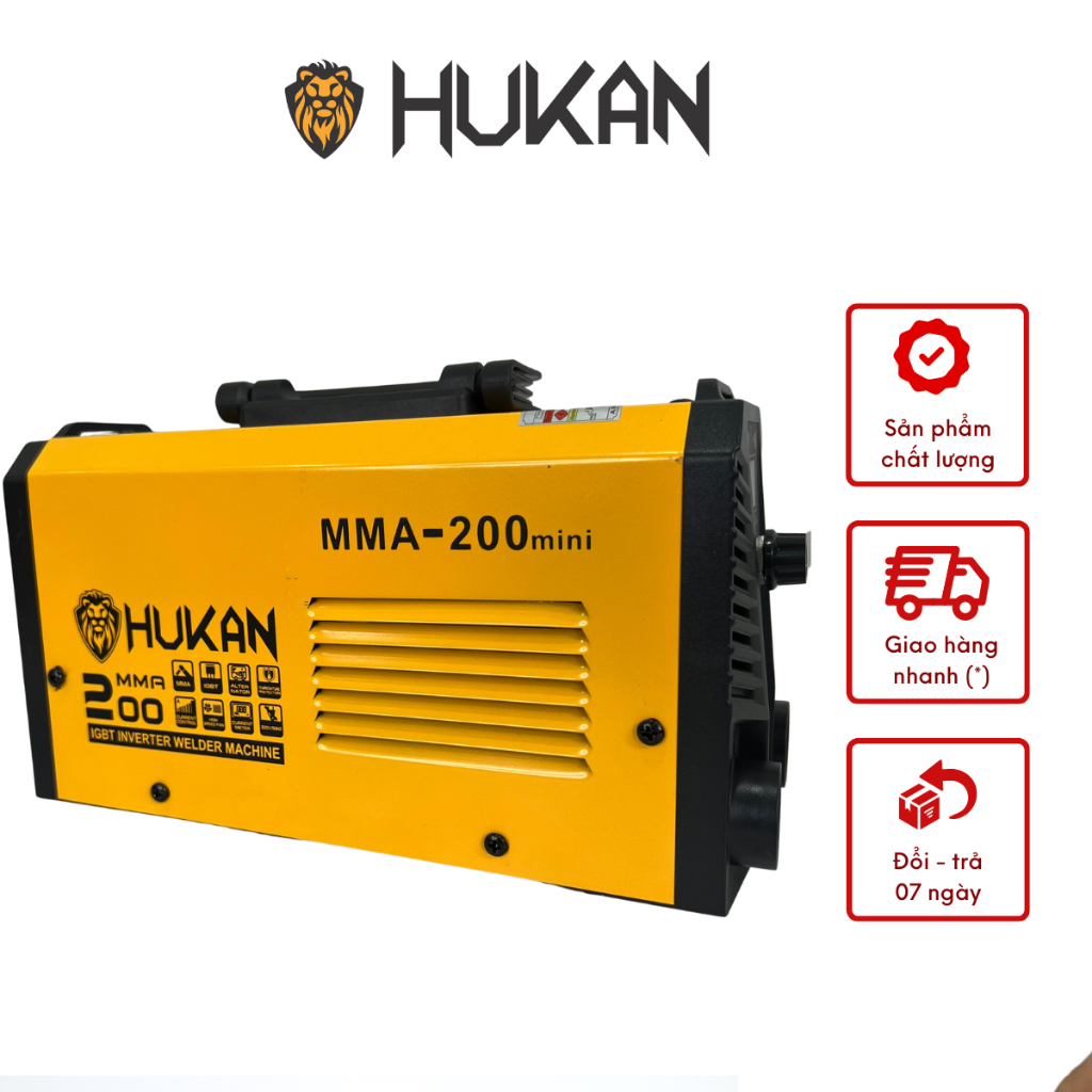 Máy hàn điện HUKAN MMA-200mini tiện dụng
