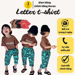Áo thun cánh dơi MDbaby made in Korea cho bé từ 20Kg -30kg