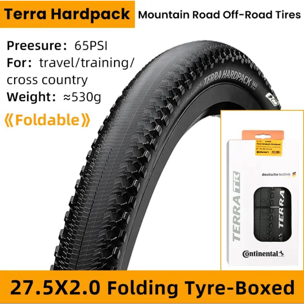Vỏ Continental Terra Hardpack 27.5x2.0
