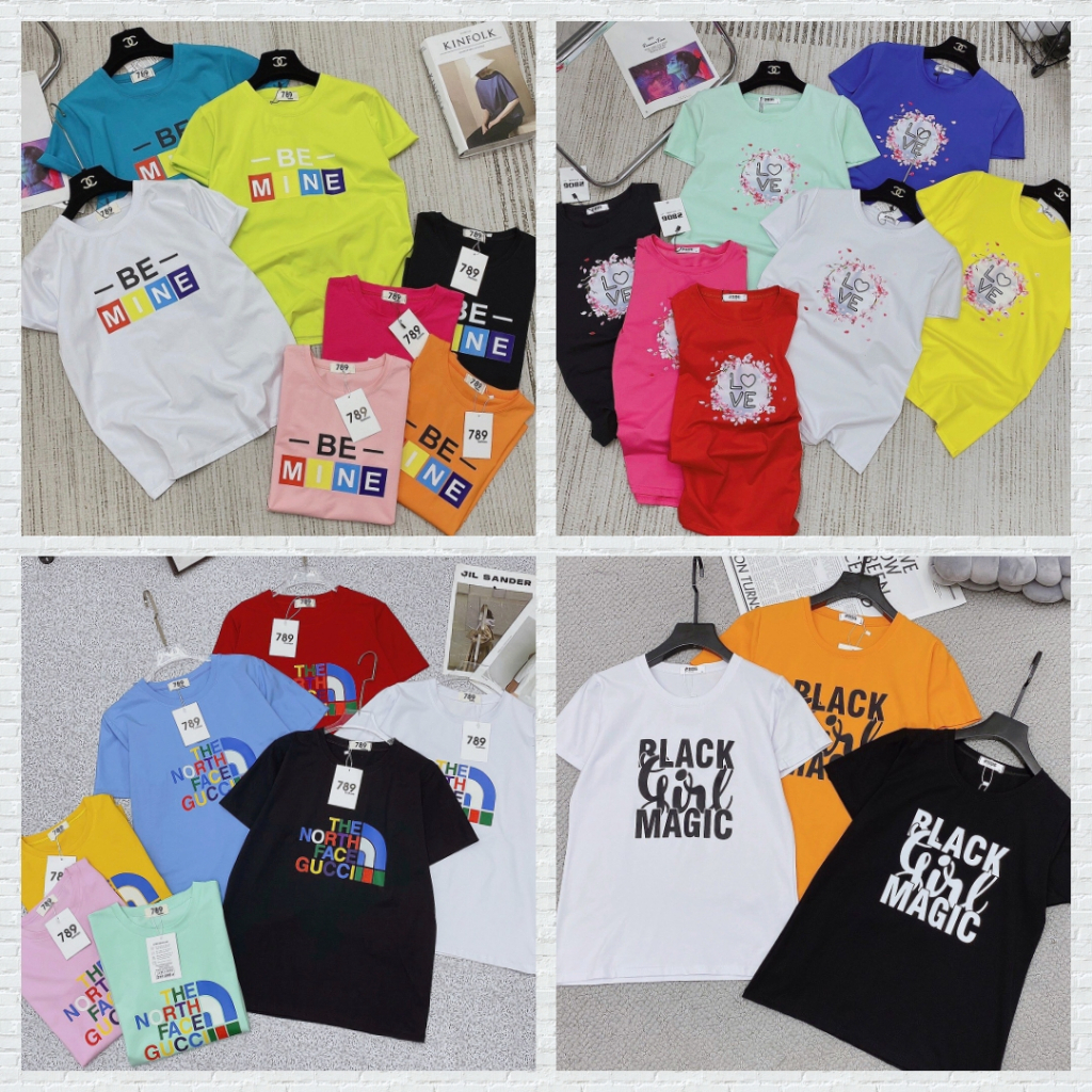 Áo Thun Cotton Thái Nhập Cao Cấp , Áo Phông Nữ YUNA Chất Xịn Đẹp