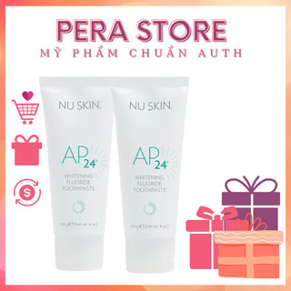 [ MẪU MỚI ] KEM ĐÁNH RĂNG NUSKIN AP24 WHITENING FLOURIDE TOOTHPASTE