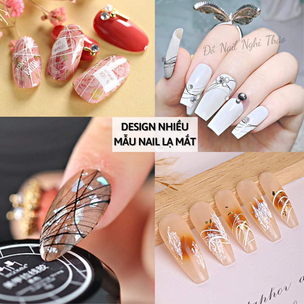 Gel nhện nail JELIVA siêu dai 8g NGHI THẢO