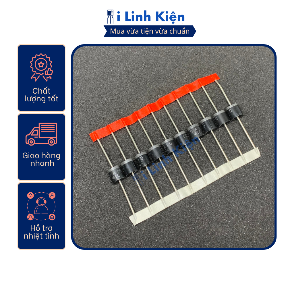 10A10 Diode chỉnh lưu 10A 1000V loại tốt