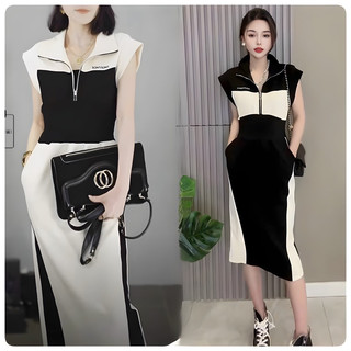 ( HÀNG QUẢNG CHÂU CAO  CẤP ) VÁY ĐẦM BODY DÀI, DÁNG THỂ THAO CÁCH ĐIỆU – DUYÊN DÁNG HACK EO HẾT NẤC