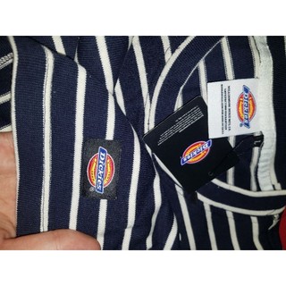 tee dickies đen sọc trắng