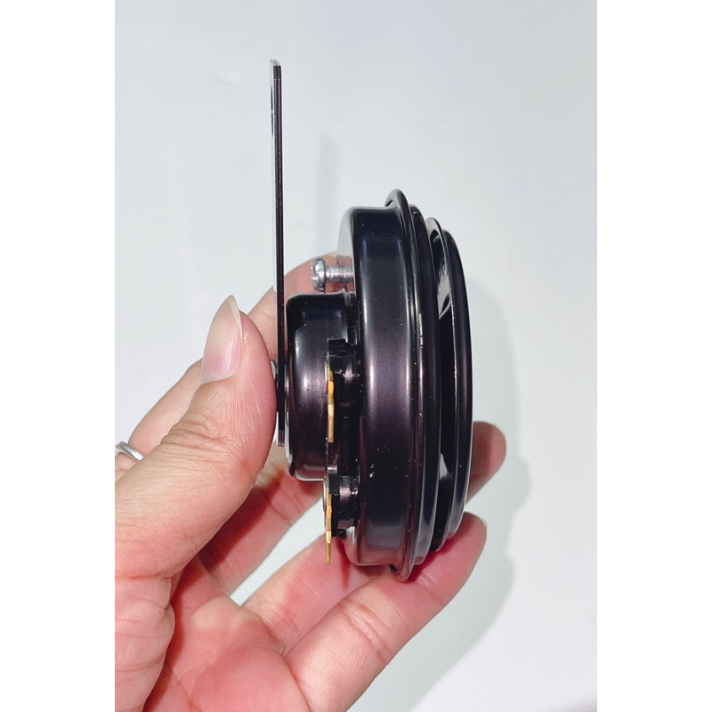 Lẻ 1 cây kèn Denso chính hãng gồm âm cao & thấp, còi Denso gắn thông dụng xe máy và oto