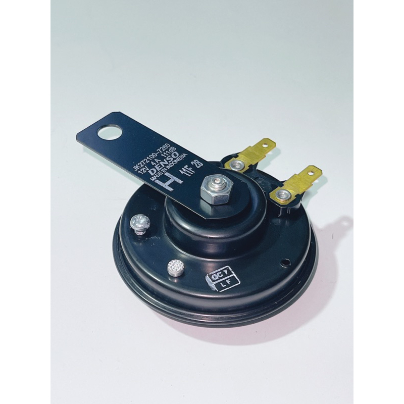 Lẻ 1 cây kèn Denso chính hãng gồm âm cao & thấp, còi Denso gắn thông dụng xe máy và oto