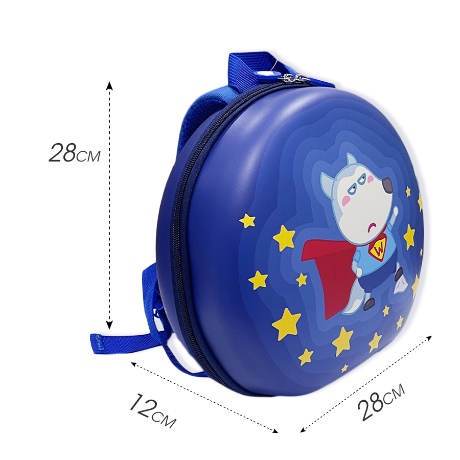 BALO WOLFOO SIÊU NHÂN Cho Bé Trai Mẫu Giáo Mầm Non Đi Học Đi Chơi - Bền Đẹp Chắc Chắn Dễ Thương