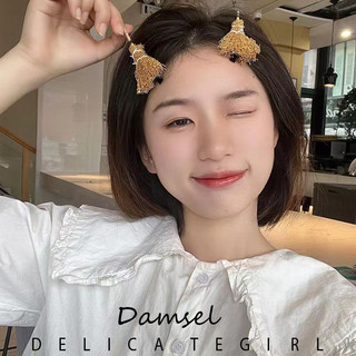 👾miuaKẹp tóc hình chổi mini cute Cho Nữ