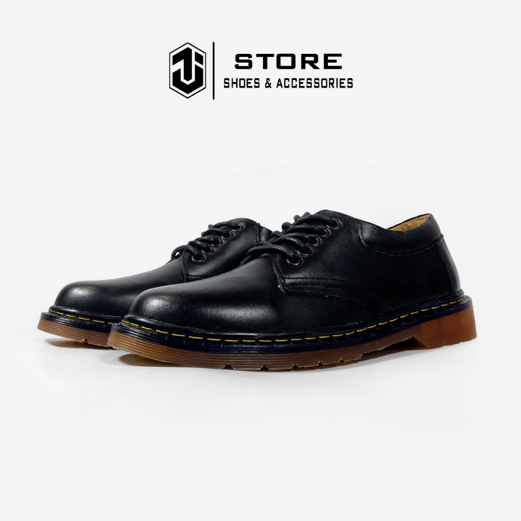 Giày Dr Marten 8053 Da Bò Nappa J1, Giày Đốc Nam Đế Kếp Vàng Trẻ Trung Thanh Lịch