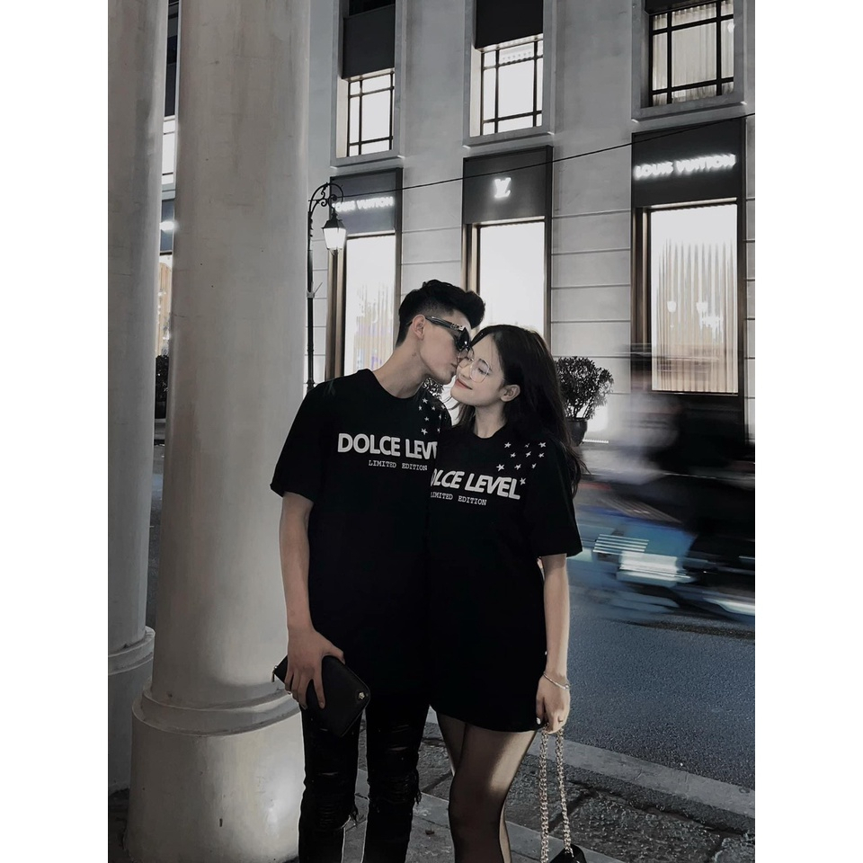 Áo ThunDOLCE LEVEL, DG Ngôi Sao ❤ Áo Phông Cotton Dày Dặn Dáng Rộng Nam Nữ Siêu Chất Cực Hot Hottrend Hè 2023 | BigBuy360 - bigbuy360.vn