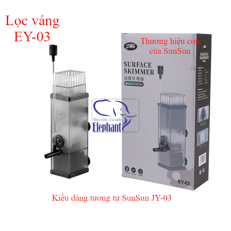 Lọc váng Sunsun JY - 02 và JY - 03 cho hồ thủy sinh, BẢO HÀNH 3 THÁNG
