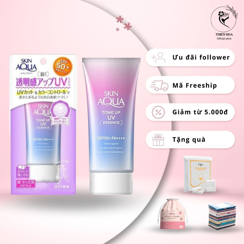 Kem chống nắng Skin Aqua Tone UV Essence nội địa Nhật Bản - Mỹ phẩm Thiện Hoa